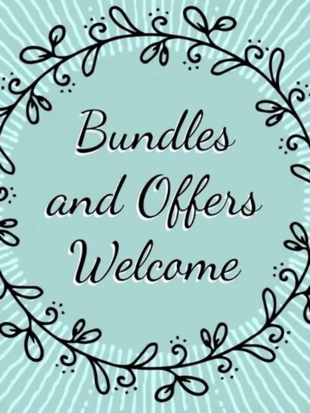 Decorative Promotional Graphic - Blue Teal Design